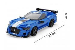 IQ models Programovatelná RC stavebnice sporťáku BLUE KNIGHT - 325 dílků