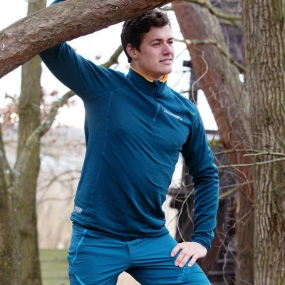 Progress Torez Merino ZIP Pánská Funkční Mikina