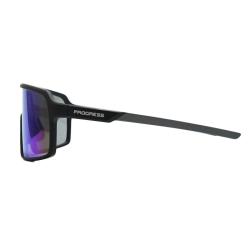 Progress Vision Blu-r Blk/gry Sportovní Sluneční Brýle - Uni-černá Mat/šedá