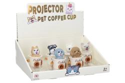 Projektor pejsek na baterie 8cm