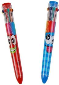 Propiska dětská vícebarevná 10v1 duhová Scentos vonící 2 barvy