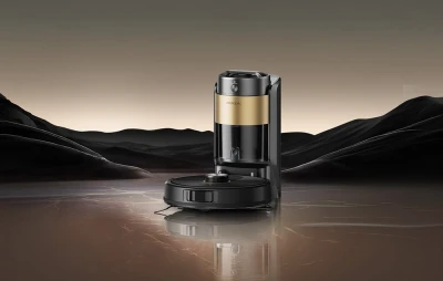 Proscenic Q20 Plus černo-zlatý robotický vysavač s vysáváním a mopováním