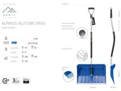 Prosperplast Hrablo ALPINUS ALUTUBE ERGO modré