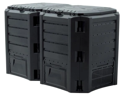 Prosperplast Kompostér COMPOGREEN 2x400 l černý Prosperplast Kompostér COMPOGREEN 2x400 l černý