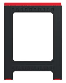 Prosperplast Koza TITAN STAND černá 580x50x793