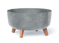 Prosperplast Květináč GRACIA LOW 38 cm beton effect Prosperplast Květináč GRACIA LOW 38 cm beton effect
