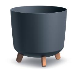 PROSPERPLAST Květináč GRACIA TUBUS 29,8x29,8x28,5cm ANTR
