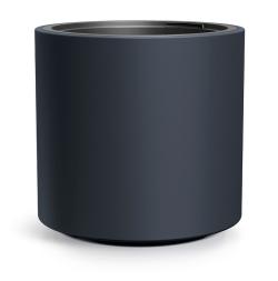 Prosperplast Květináč HEOS antracit 39 cm