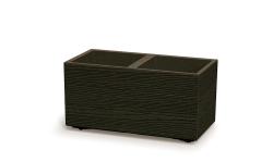 Prosperplast Květináč MADERA CASE eco wood 57,7 cm kávový eco