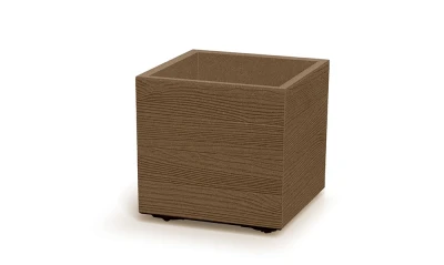 Prosperplast MADERA SQUARE eco wood naturo 38,5 cm květináč
