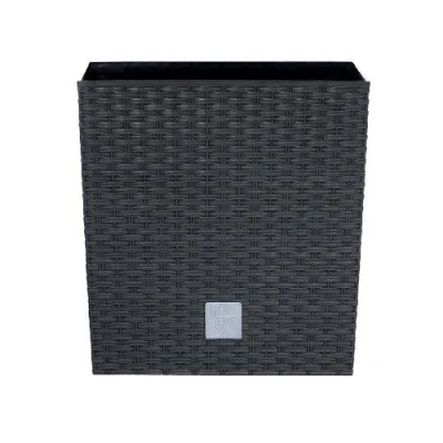 Prosperplast Květináč Rato Low antracit 22,3 x 22,3 x 22,8 cm Prosperplast Květináč Rato Low antracit 22,3 x 22,3 x 22,8 cm