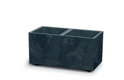 Prosperplast SIERRA CASE Beton Effect antracitový 57,7 cm obdélníkový květináč