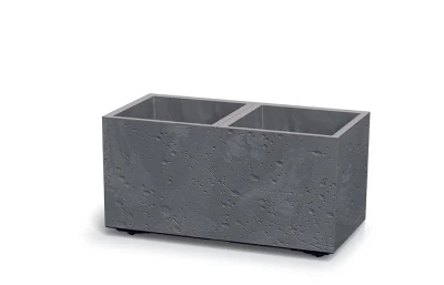 Prosperplast SIERRA CASE Beton Effect 57,7 cm šedý květináč