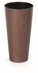 Prosperplast Květináč TUBUS SLIM CORTEN patinující ocel 30 cm