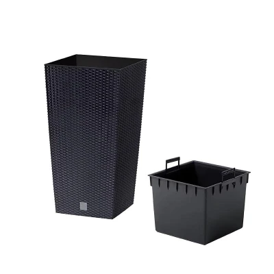 Prosperplast Obal RATO SQUARE 26,5x26,5x50cm, 11/26,6l, ANTR (S433)