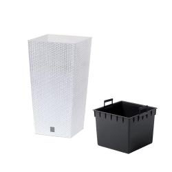 Prosperplast Obal RATO SQUARE 26,5x26,5x50cm, 11/26,6l, BÍ (S449)