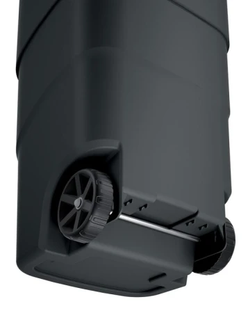 Prosperplast Wheeler antracitová 110l popelnice