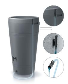 Prosperplast Příslušenství k sudům na dešť. vodu ICANSET 4 (kohoutek + přípojky)