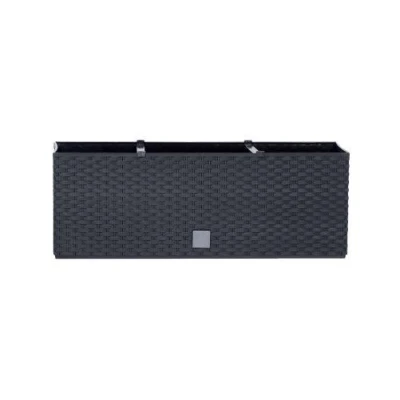 Prosperplast Samozavlažovací květináč Rato Case 51,4 x 19 x 18,6 cm antracit