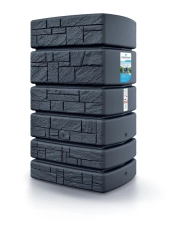 Prosperplast Sud TOWER STONE antracit 500l