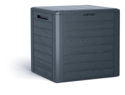 Prosperplast Zahradní box WOODEBOX antracit 140L Prosperplast Zahradní box WOODEBOX antracit 140L