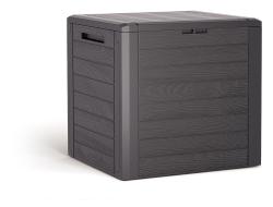Prosperplast Zahradní box WOODEBOX hnědý 140L