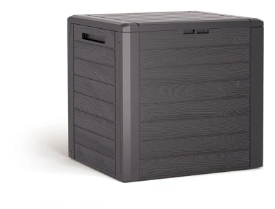 Prosperplast Zahradní box WOODEBOX hnědý 140L Prosperplast Zahradní box WOODEBOX hnědý 140L