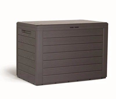 Prosperplast Zahradní box WOODEBOX hnědý 190L Prosperplast Zahradní box WOODEBOX hnědý 190L