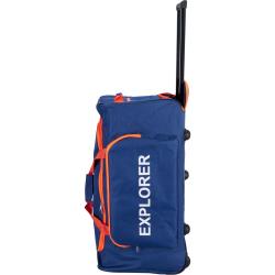 Proworld Cestovní taška na kolečkách 75 l modro oranžová
