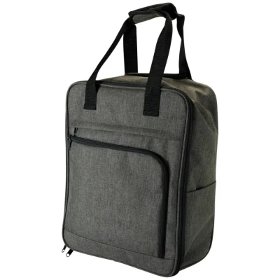 Proworld Kufr příruční na kolečkách textil 36 × 20 × 45 cm tmavě šedá