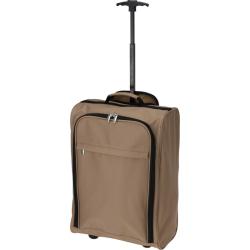 Proworld Příruční kufr na kolečkách do letadla 30 l hnědá