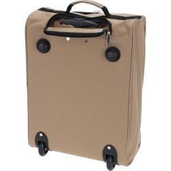 Proworld Příruční kufr na kolečkách do letadla 30 l hnědá