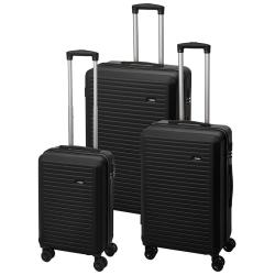 Proworld Sada cestovních kufrů 3 ks 50 / 60 / 70cm černá Proworld Sada cestovních kufrů 3 ks 50 / 60 / 70cm černá