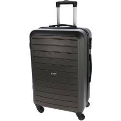 Proworld Sada plastových cestovních kufrů 3 ks 50 / 60 / 70 cm antracitová