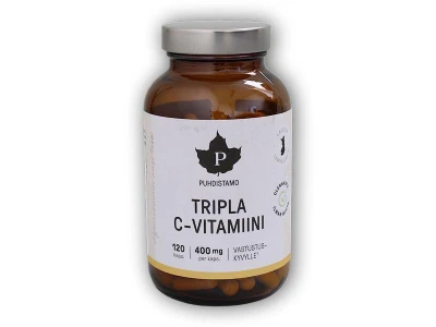 Puhdistamo Tripla C-Vitamini 120 kapslí