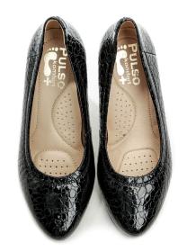 Pulso AF-713 černé dámské podměrné lodičky