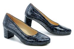 Pulso AF-713V modré dámske nadmerné lodičky