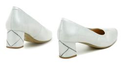 Pulso AF-972V stříbrné dámské nadměrné lodičky