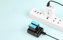 Puluz 2-slotová nabíječka PU919B pro GoPro Hero 9/10/11/12