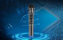 Puluz Bezdrátový dynamický mikrofon 1 až 2 UHF PU643 3,5 mm
