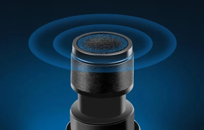 Puluz Bezdrátový dynamický mikrofon UHF PU628B 3,5 mm (černý)