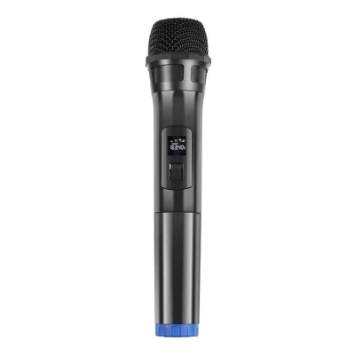 Puluz Bezdrátový dynamický mikrofon UHF PU628B 3,5 mm (černý) Puluz Bezdrátový dynamický mikrofon UHF PU628B 3,5 mm (černý)