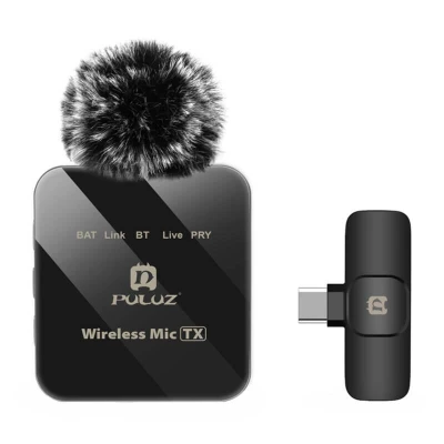 Puluz Bezdrátový lavier mikrofon PU648B (USB-C) Puluz Bezdrátový lavier mikrofon PU648B (USB-C)