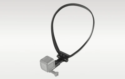 Puluz PU588B černý držák na krk pro akční kamery a smartphony