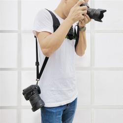 Puluz Dvojitý ramenní popruh pro fotoaparáty PU6002