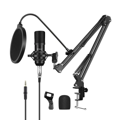 Puluz Kondenzátorový mikrofon PU612B Studio Broadcast