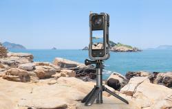 Puluz Kovové ochranné pouzdro s krytem objektivu pro Insta 360 X4