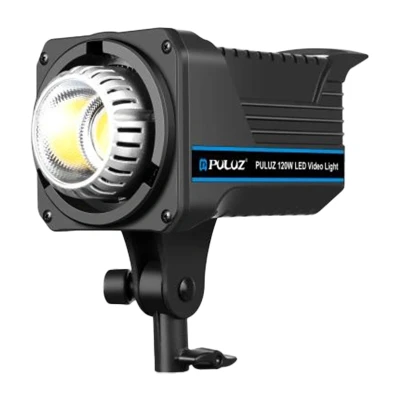 Puluz 120 W černé LED studiové světlo s dálkovým ovládáním
