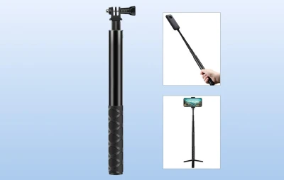 PULUZ PU815 černá 110 cm kovová selfie tyč