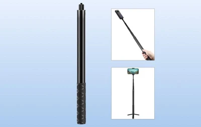 Puluz PU816 černá 150 cm kovová selfie tyč